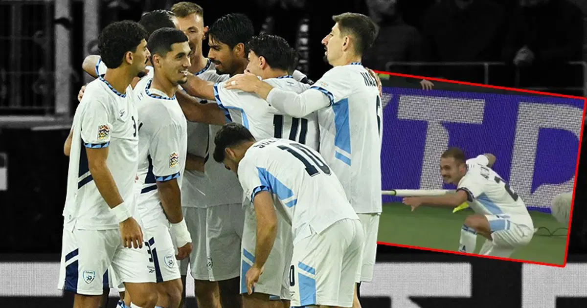Dünya, skandal gol sevincini konuşuyor. İsrailli futbolcu golü attı, kırmızı kart gördü – ntv.com.tr