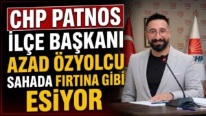 CHP Patnos İlçe Başkanı Azad Özyolcu Sahada Fırtına Gibi Esiyor – Ağrı Haber
