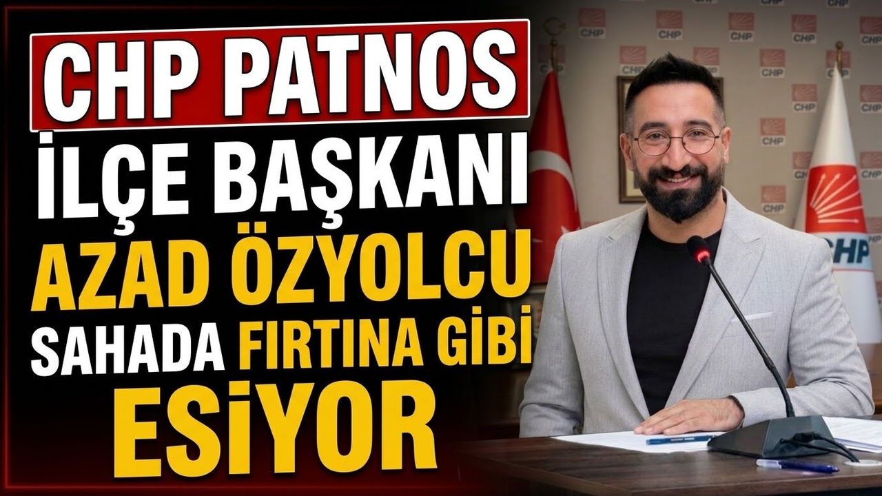 CHP Patnos İlçe Başkanı Azad Özyolcu Sahada Fırtına Gibi Esiyor – Ağrı Haber