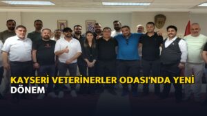 Kayseri Veterinerler Odası’nda yeni dönem – ajans04.net