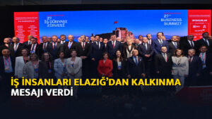 İş insanları Elazığ’dan kalkınma mesajı verdi – Ajans04 Haber