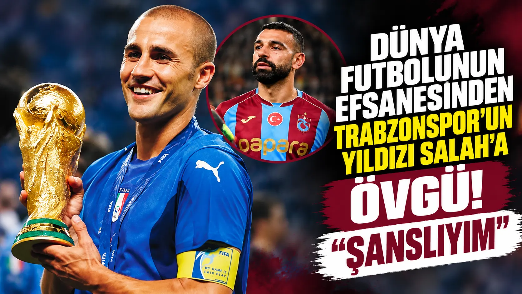 Dünya futbolunun efsanesinden Trabzonspor’un yıldızı Salah’a övgü! “Şanslıyım” – Haber61