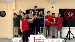 Hamur’da okul sporları dart müsabakaları tamamlandı – Habertürk