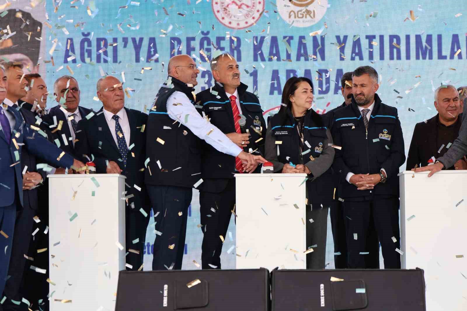 Ağrı’da altyapı ve sanayiye yönelik dev yatırımlar hizmete alındı İhlas Haber Ajansı – İhlas Haber Ajansı