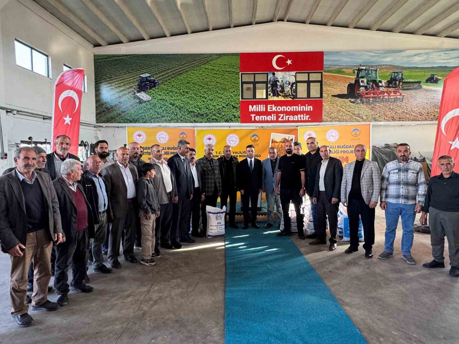 Ağrı’da üreticilere 550 ton buğday tohumu dağıtıldı İhlas Haber Ajansı – İhlas Haber Ajansı