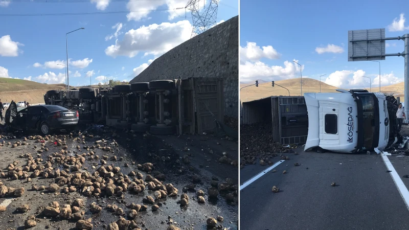 Ağrı’da tır ile otomobil çarpıştı: 4 kişi hayatını kaybetti – Yeni Şafak