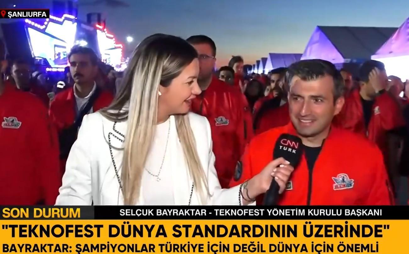 Selçuk Bayraktar TEKNOFEST Şanlıurfa’da CNN Türk’e konuştu: Dünya standardının üzerinde! – Milliyet