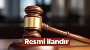 Resmi İlanlar – PATNOS 1. ASLİYE HUKUK MAHKEMESİ – CNN Türk