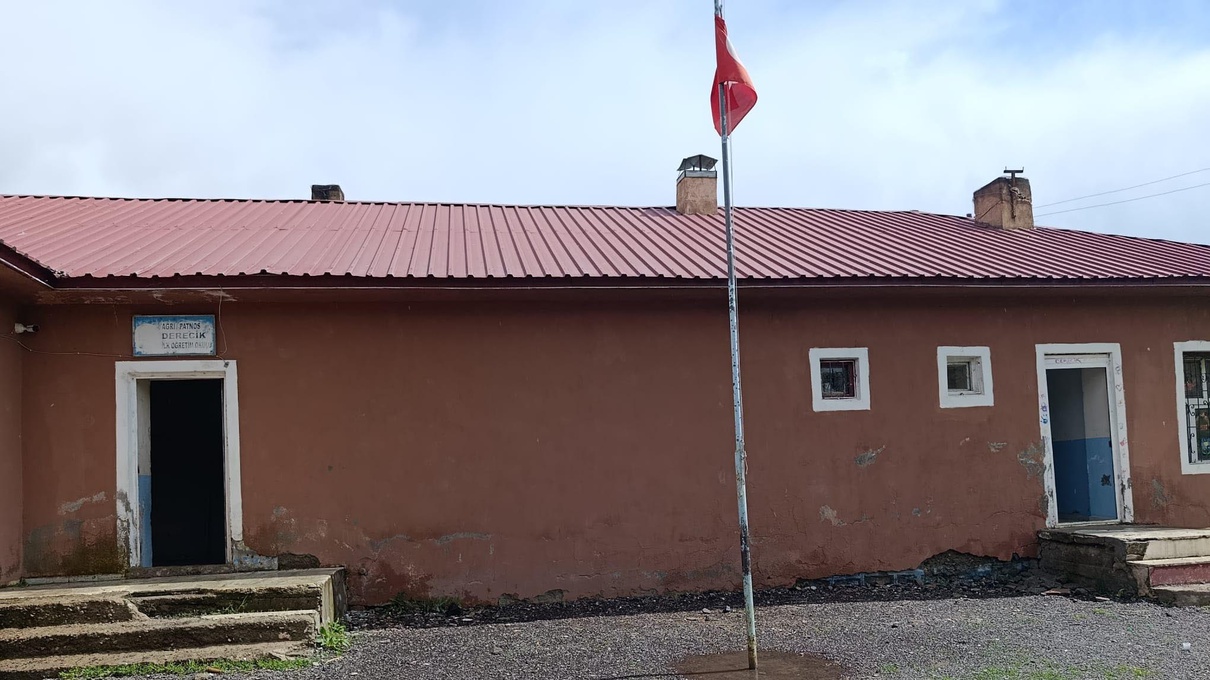 Ağrı Patnos’ta tiyatro oyunundan elde edilen gelirle Derecik Köyü İlkokulu onarıldı – Son Dakika