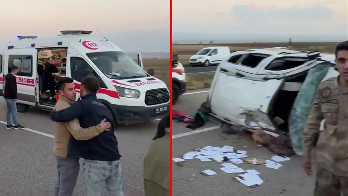 Ağrı’da feci kaza! İçinde 7 kişinin olduğu araç taklalar attı: Yaralılar var! – Sabah