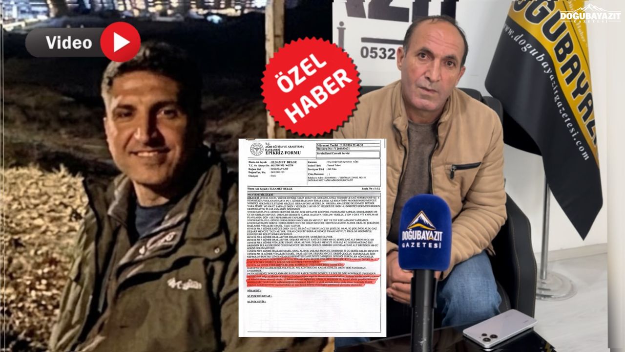 Ağrı’da Polisten kaçarken vurulan genç tutuklandı: ‘Cezaevi İlaçları vermedi’ – Doğubayazıt Gazetesi