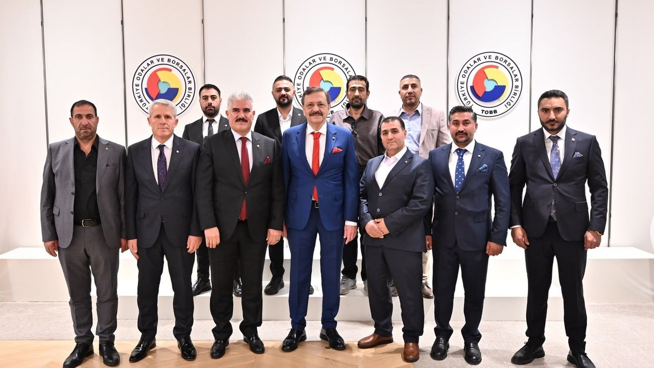 Fadıl Ataş’tan TOBB Başkanı Hisarcıklıoğlu’na Ziyaret – Ağrı Hürses Gazetesi