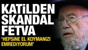 Haham Lior’dan Batı Şeria’da yağma fetvası – Haber 7