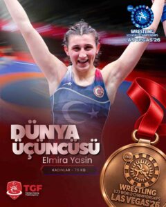 Las Vegas’ta U23 Dünya Güreş Şampiyonası’nda Elmira Yasin bronz madalya kazandı – Son Dakika