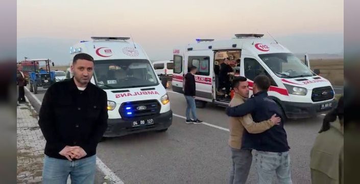 Patnos’ta 7 kişilik araç takla attı, 1 ağır yaralı – Saray Medya